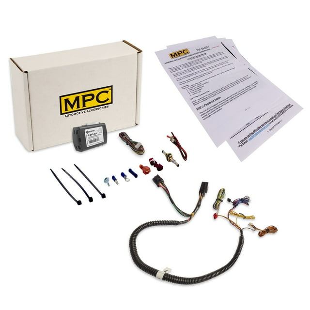 MPC Complete Factory Remote Activated Remote Start Kit for 2008 Dodge Magnum - Prewired - w/T-Harness