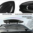 thumbnail image 6 of DNA Motoring PT-ZTL-8294-GSBK Universal SUV Roof Top Cargo Storage Box Luggage Carrier w/ Keys Glossy Smooth, 6 of 7
