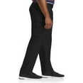 thumbnail image 3 of Harbor Bay by DXL Men's Big and Tall Continuous Comfort Cargo Pants, Black, 52W x 28L, 3 of 8