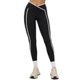 thumbnail image 2 of WAYUTE Leggings for Women Tummy Control Seamless Solid Color Exersice Casual Sports Trousers Stretchy Fit for Workout S, 2 of 4