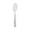 B, variant on A Glass Fork Utensil For Kitchen And Dining Transparent Glass Tableware With Bead Design Household Use Easy To Clean Elegant Tableware Set 1 Piece Glass Fork Utensil
