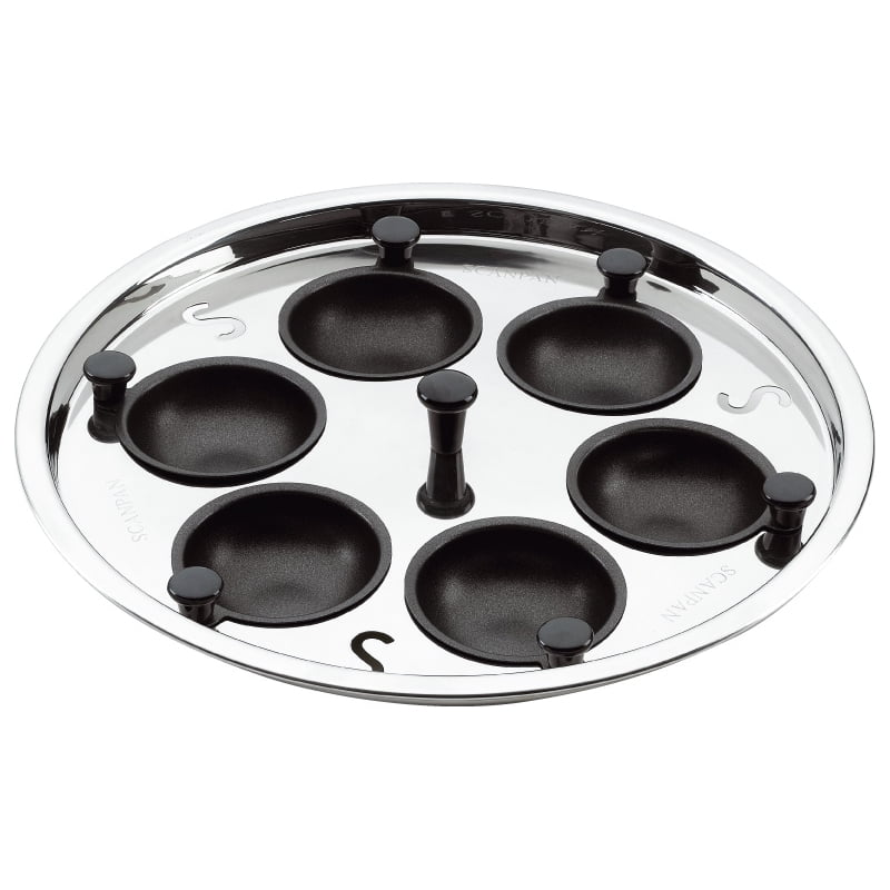 Scanpan Stainless Steel 10.25 Inch Egg Poacher Insert