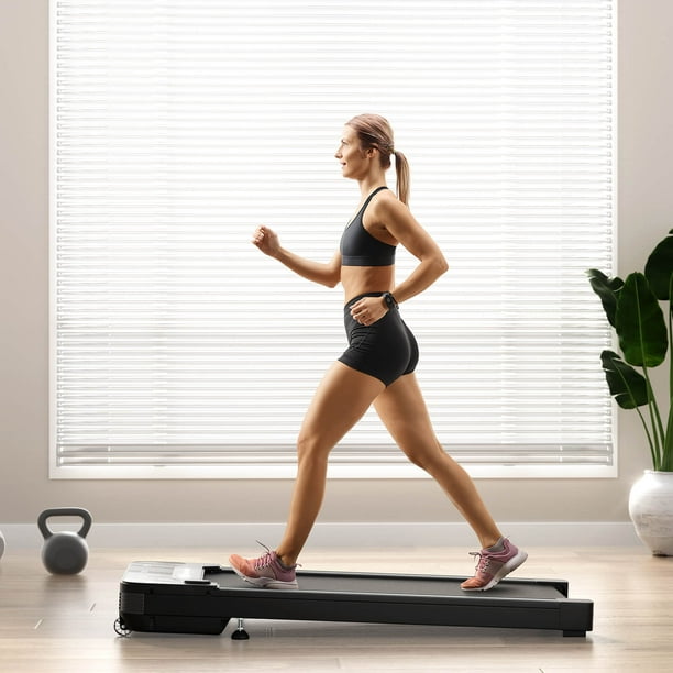 Goplus Under Desk Walking Treadmill Jogging Exercise Machine w Remote Controller Walmart