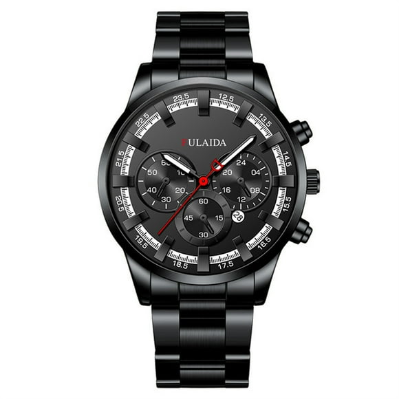 Hearth & Gear Fashion Sport Men's Stainless Steel Steel Band Quartz Analog Wrist Watch for Women Digital Watch Womens Vibrate Alarm Watch Digital Watch Women Solar Watch for Men Gw5000u Wrist Band for