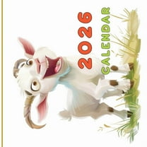 Calendar 2026: Fuzzy guests at our doorstep, (Paperback)