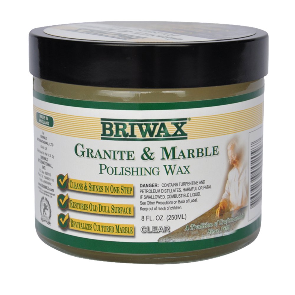 BRIWAX Marble and Granite Wax Clear 8oz