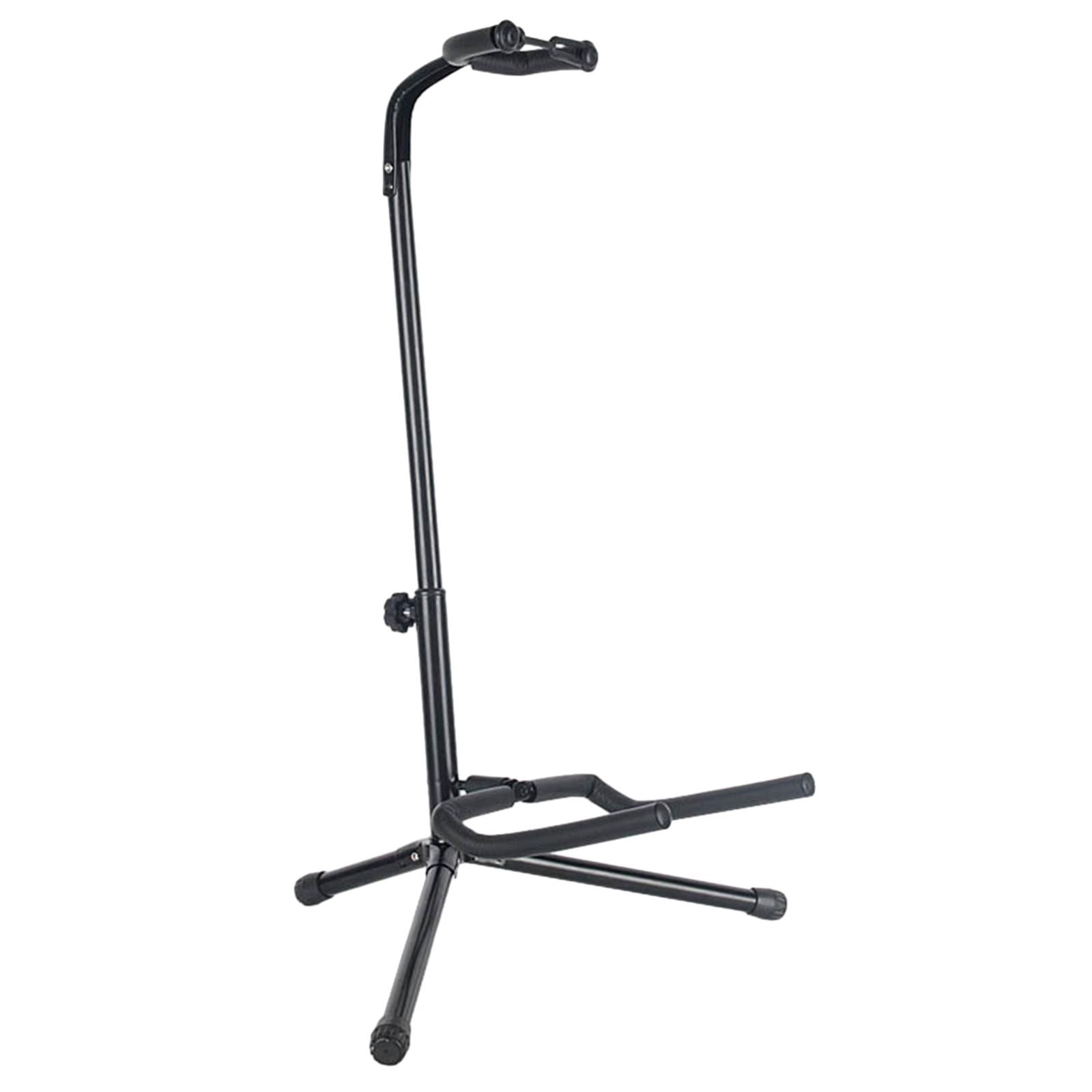 LeeQinersw Guitar Stand Floor Adjustable 22.44-31.50inch Metal Universal Folding Thick Bass