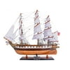 Old Modern Handicrafts T360 USS Constellation Wood Sailboat Three Mast Frigate Tall Ship - Medium