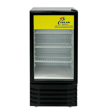 Commercial 4.3 cu ft Glass Door Merchandiser Display Refrigerator