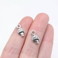 thumbnail image 2 of HOOUN 320 Pcs Tibetan Silver Mushroom Charms Pendant 13X7MM DIY Jewelry Making C15616, 2 of 3