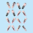 thumbnail image 3 of Fofosbeauty 24pcs Press on False Nails Tips, Coffin Fake Nails, Skeleton Pink, 3 of 9