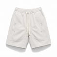 thumbnail image 4 of Hurxie Mens Athletic Shorts Running Shorts Quick Dry Workout Shorts 7"/ 9" Lightweight Gym Basketball Shorts Zipper Pockets Beige,2XL, 4 of 5