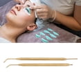 thumbnail image 1 of 2pcs Eyelash Lift Separator Tools, Double Headed Stainless Steel Lash Separation Rod with Comb, for Eyelash Extensions Eyebrows Perming Daily Makeup, 1 of 7