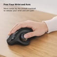 thumbnail image 2 of Ratón Trackball inalámbrico Nulea M501 recargable ergonómico, 2 of 7