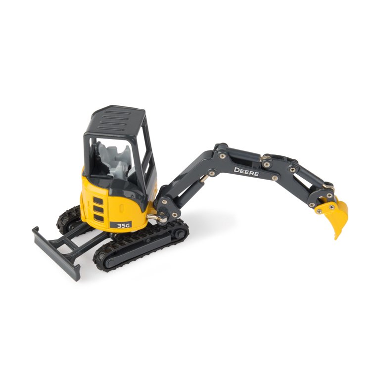 John Deere 35G ミニショベル ミニカー　専用 John Deere 1:50 Scale 35G Excavator - Walmart.com