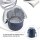 thumbnail image 2 of Bolsa térmica portátil de aluminio, aislante de tela Oxford, para acampar, 1 unidad, 2 of 6