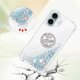 thumbnail image 3 of Funda para iPhone 16 Plus con Brillo Líquido Flotante, Purpurina, Parachoques y Anillo Giratorio Soporte, 3 of 5