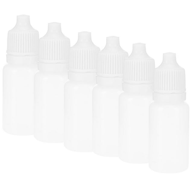 Botellas cuentagotas, 50 unidades, 5 ml, cuentagotas vacías, botella de líquido para ojos, botella cuentagotas, tecnología de vanguardia