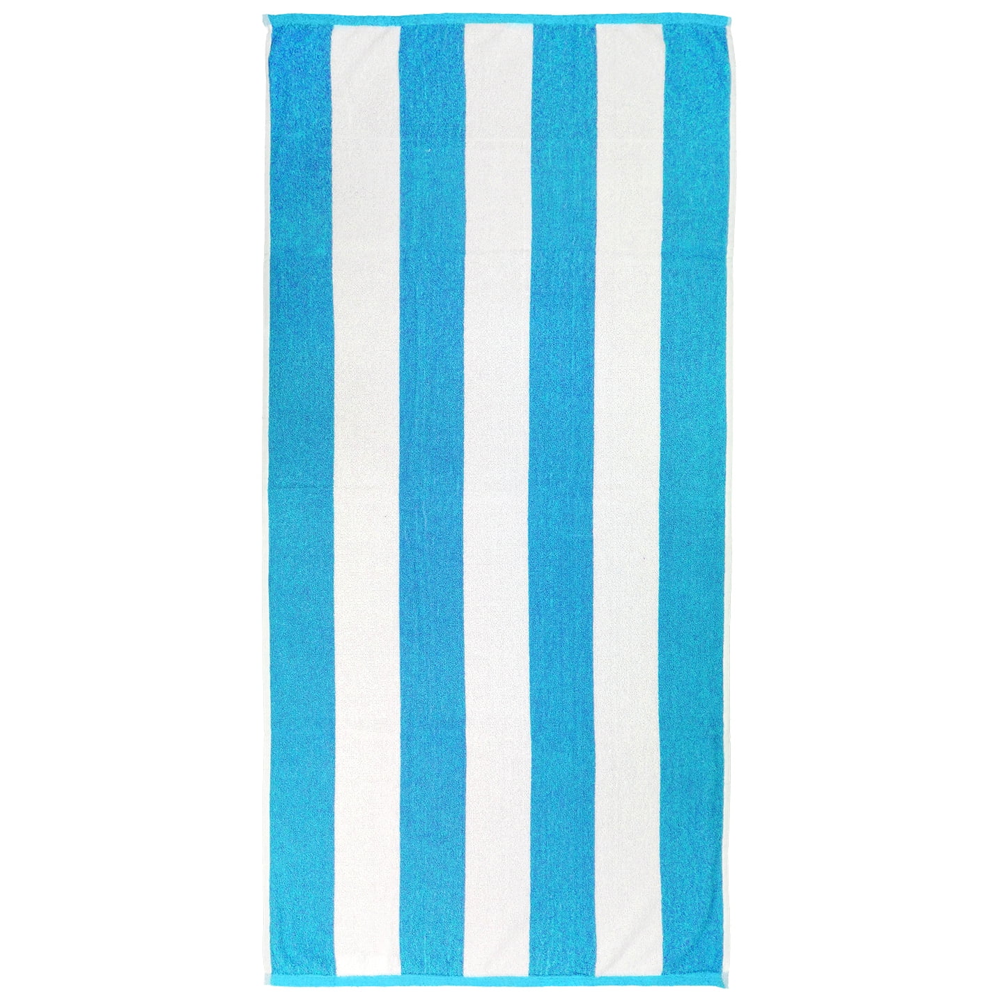 Ben Kaufman 100% Cotton Velour Towels - Large Cotton Towels - Soft &  Absorbant - Assorted Striped Colors - 30” x 60” - 4 Pack