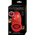 thumbnail image 2 of Nasstoys Clit-Tastic Tongue Licking Lover Rechargeable Silicone Cilitrol Vibrator, Red, 2 of 5