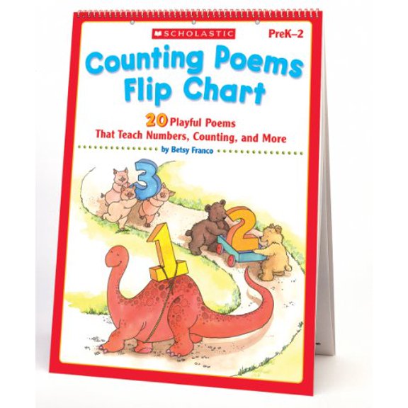 Pre-Owned Counting Poems Flip Chart : 20 Playful Poems That Teach Numbers, Counting, and More (Other)