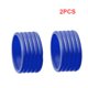 thumbnail image 3 of Soidarity Anillo de mango de raqueta de tenis de silicona, 2 piezas, banda de raqueta elástica reutilizable portátil, sobregrip deportivo para ejercicio Tenis Azul Soidarity  OD003491-01, 3 of 6