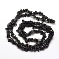 thumbnail image 2 of Natural Obsidian Chip Bead Strands 5~8x5~8mm Hole: 1mm 31.5 inch, 2 of 2