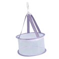 thumbnail image 2 of Durable Mesh bag Hanging Pouch Storage Bag Organizer Small Breathable ing Mesh Basket for Panties Blender Makeup Sponge Violet, 2 of 10