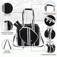 thumbnail image 1 of Bolsa de Pickleball, bolsa de mano para Pickleball, bolsa de transporte, Fitness, deporte, mujeres y hombres, bolsa grande multiusos para paletas de, 1 of 8