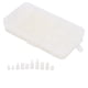 thumbnail image 5 of 300Pcs M3 White Nylon Screw Set Insulation Material Male Female Nut Socket Consumables, 5 of 5