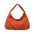 thumbnail image 2 of Hfnxid Slouchy Tote Bag Cute Nylon Solid Pleated Handbag Women Travel Casual Shoulder Satchel Bag, 2 of 7