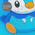 thumbnail image 6 of Piplup Shower Curtain Cartoon Art Bath Shower Curtains with 12 Hooks, Waterproof Washable Polyester Bathroom Home Decor Set 72x72 Inch, Iron, 6 of 8