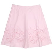 Women's Embroidered Linen Skirt
