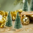 thumbnail image 2 of 12 Pack Mini Christmas Trees for Tabletop, Xmas Holiday Home Indoor Decorations, 4.25 x 2 inches, 2 of 6