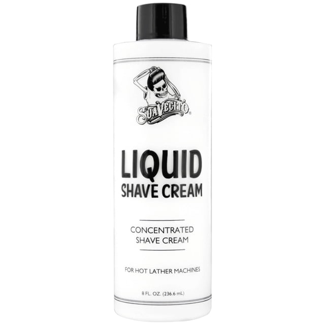 Crema de Afeitar Líquida Suavecito Pomade 236 ml (8 oz)