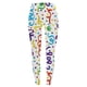 thumbnail image 3 of MKLEKYY Pantalones deportivos para mujer, pantalones deportivos informales con estampado de plumas coloridas y Carnaval para mujer, mallas de moda para Yoga, 3 of 3