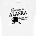 thumbnail image 4 of Inktastic Someone in Alaska Loves Me Boys or Girls Baby Bodysuit, 4 of 5
