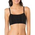 thumbnail image 4 of Fruit of the Loom Women's Spaghetti Strap Cotton Sports Bra, 3-Pack, Style-9036, 4 of 7