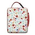 thumbnail image 6 of Peony Insulated Lunch Box Student Reusable Lunch Tote Bag with Water Bottle Holder Lunch Box Containers School Hiking, 6 of 6