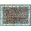 thumbnail image 1 of Ahgly Company Indoor Rectangle Persian Light Blue Traditional Area Rugs, 8' x 10', 1 of 4