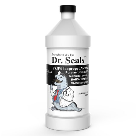 99..9% Percent Isopropyl Alchol Rubbing Alcohol - 2 QTS (64 oz, 1.9L)