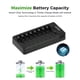 thumbnail image 5 of Baterías recargables + Cargador Bevigor AA 2800 mAh x4 + AAA 1100 mAh x4, 5 of 7