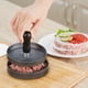 thumbnail image 5 of Prensa de carne para hamburguesas, prensa para pasteles de carne para hamburguesas, molde para hacer hamburguesas, prensa de carne, molde para relleno, caja de color, 5 of 5