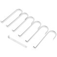 thumbnail image 1 of Phenofice 1Jgo Gancho De Metal Para Pared Sin Taladro Gancho Resistente Para Colgar En Siding, 1 of 7