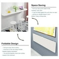 WallMounted Folding Table,Heavy Duty Space Saving Dining Table,Long