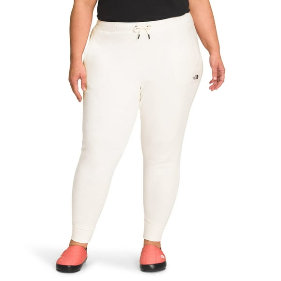 Pantalones deportivos THE NORTH FACE Box NSE para mujer, 2 veces talla grande, blancos