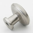 thumbnail image 2 of GlideRite 1.125 in. Round Ring Classic Cabinet Knobs Satin Nickel, Pack of 10, 2 of 3