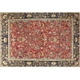 thumbnail image 1 of Ahgly Company Indoor Rectangle Traditional Saffron Red Persian Area Rugs, 7' x 9', 1 of 6