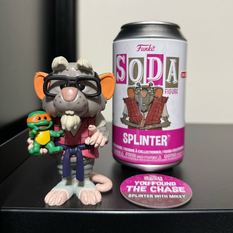 Funko Teenage Mutant Ninja Turtles: Mutant Mayhem (2023) Splinter Soda  Vinyl Action Figure