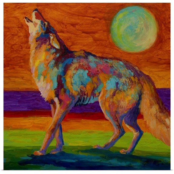 GBC | "Coyote" Art Print - 30x30